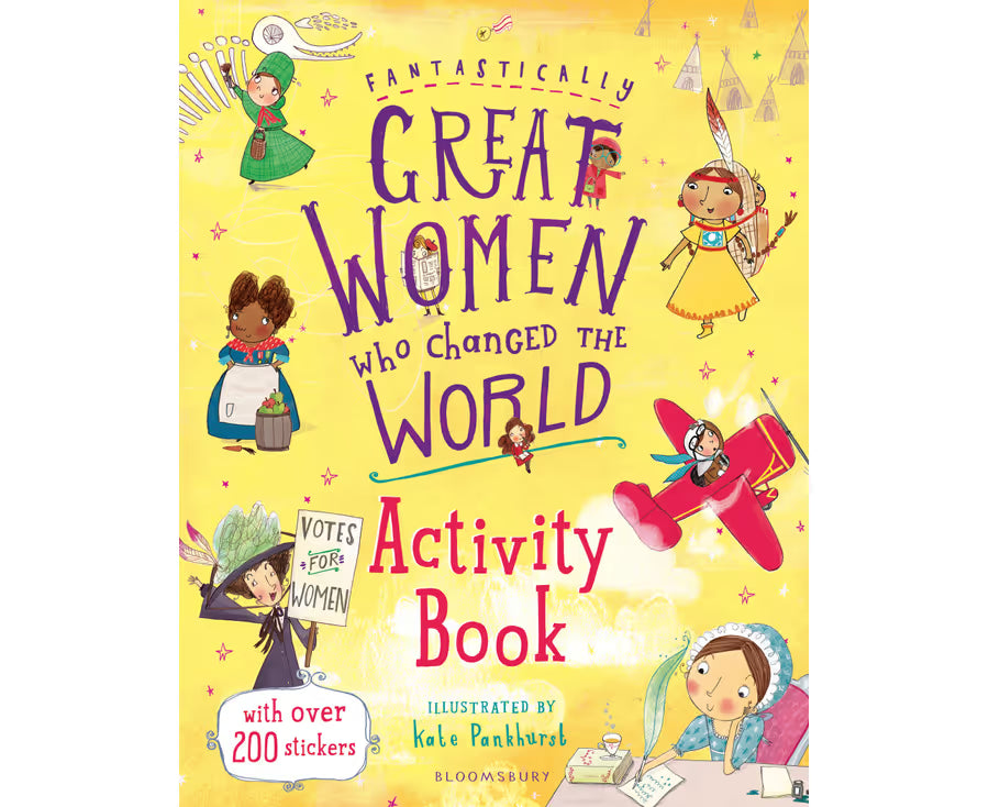 Fantastically Great Women Who Changed The World Activity Book (Paperback) Art and Craft for Kids 5yrs+