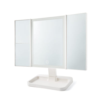 Trifold LED Mirror