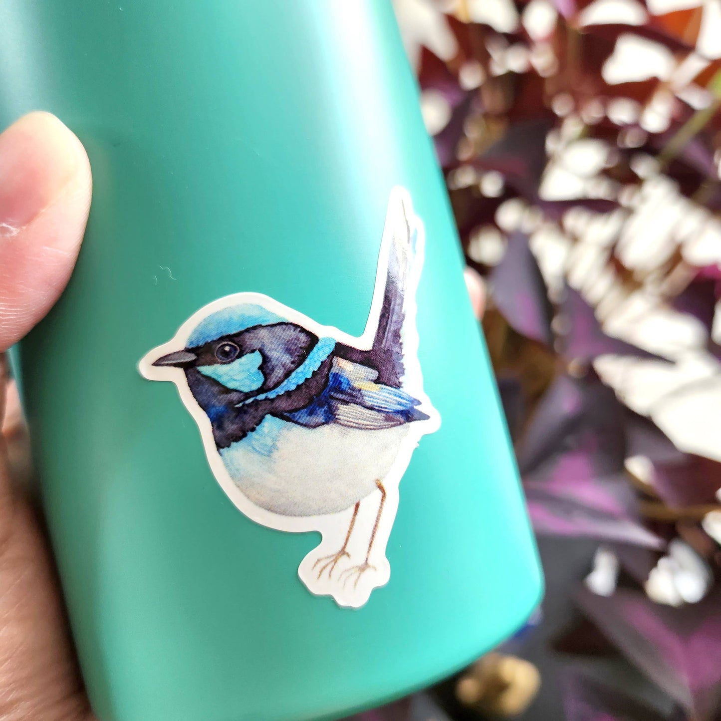 Australian Animals Small Vinyl Waterproof Sticker 21pcs FULL pack by Watercolour By Cat Original Artworks