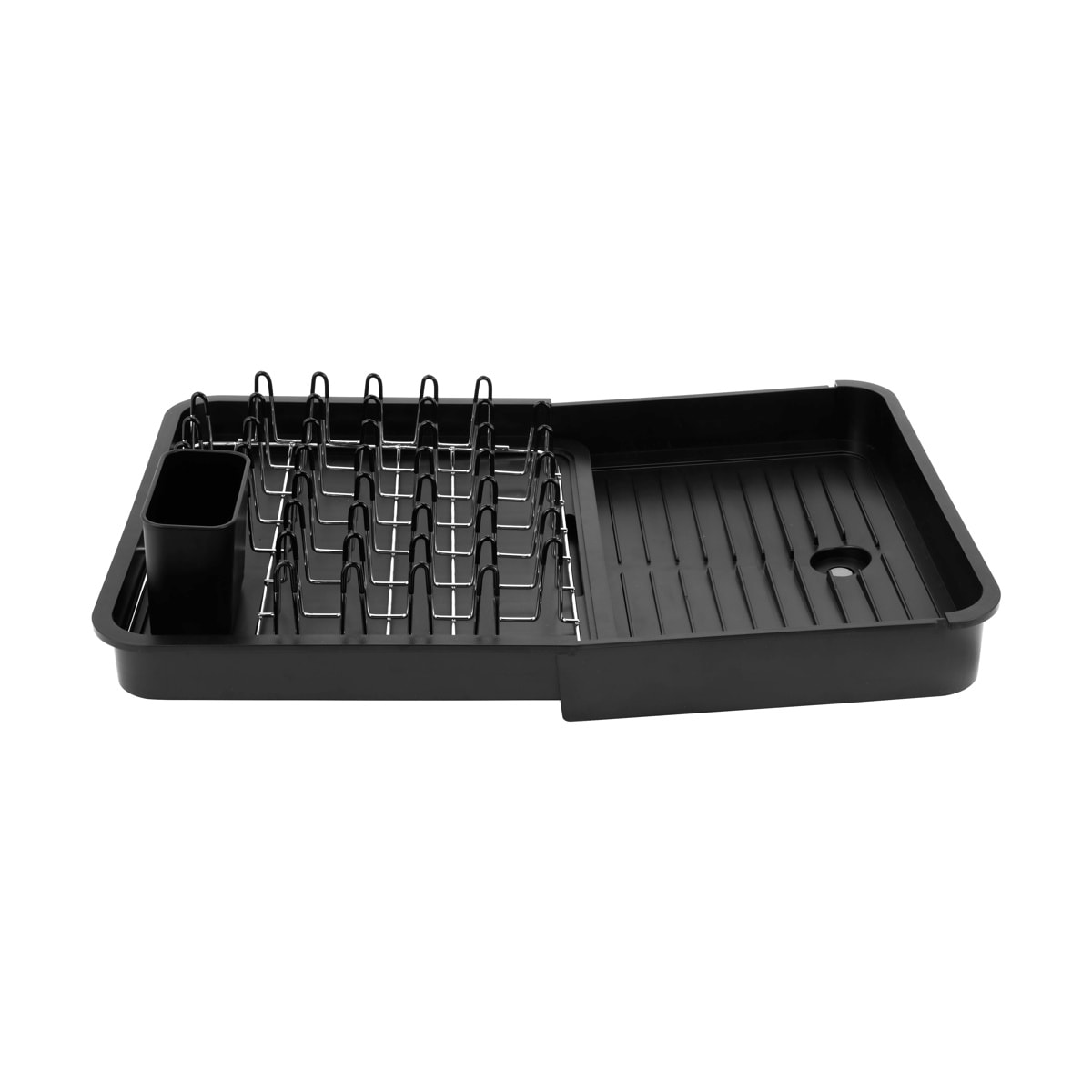 Black Extendable Dish Rack