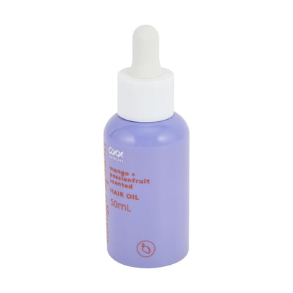OXX Haircare Mango Splash Hair Oil 50ml - Mango and Passionfruit Scented