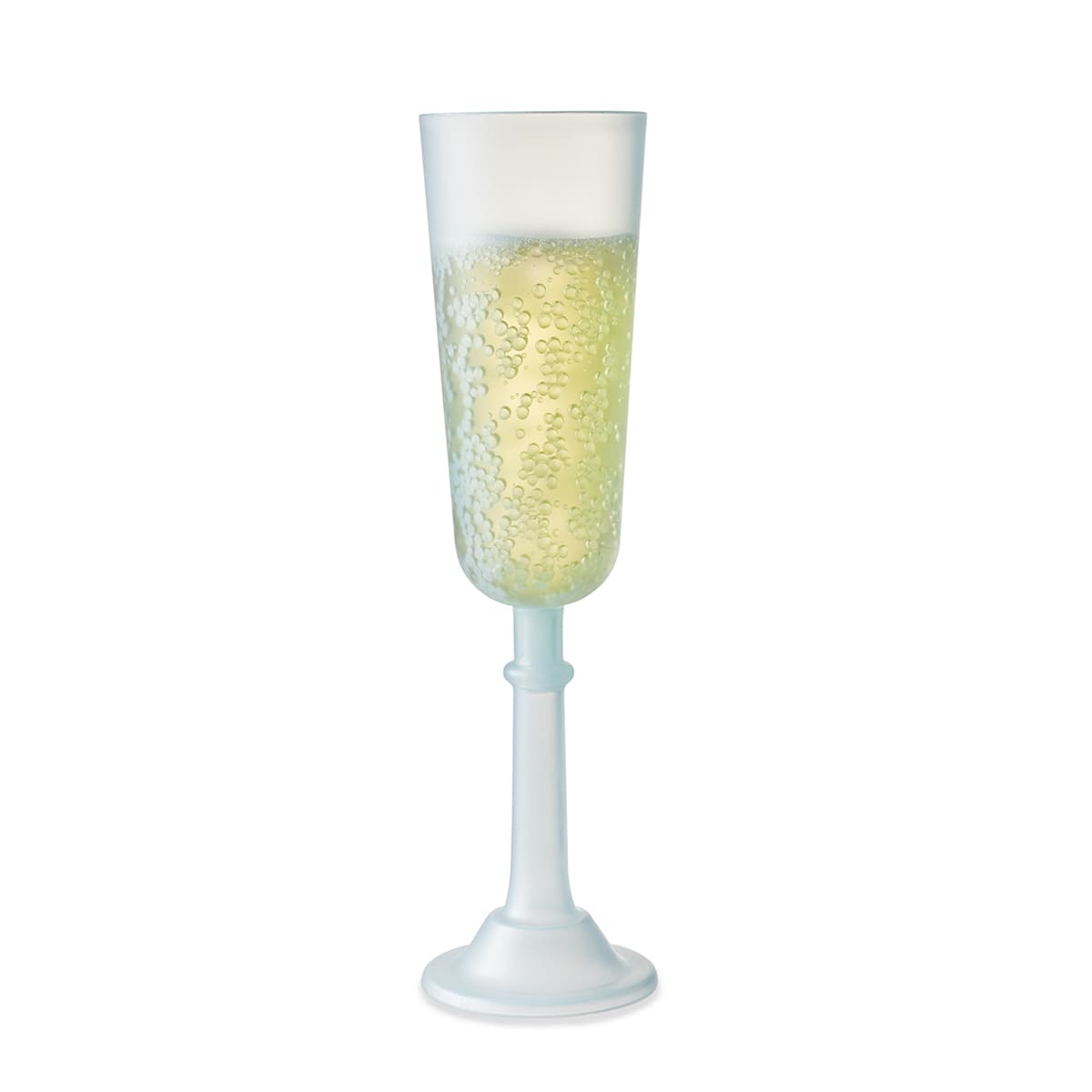 6 Pack Reusable Plastic Champagne Glasses