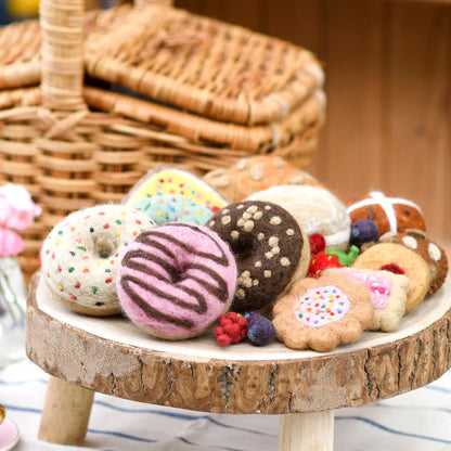 Tara Treasures Felt Fairy Bread Set of 2 Pretend and Imaginative Play Kitchen Accessories 3yrs+