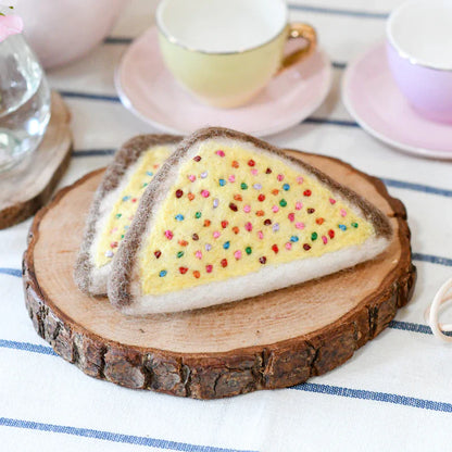 Tara Treasures Felt Fairy Bread Set of 2 Pretend and Imaginative Play Kitchen Accessories 3yrs+