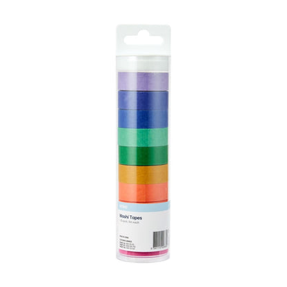 10 Pack Washi Tapes - Brights