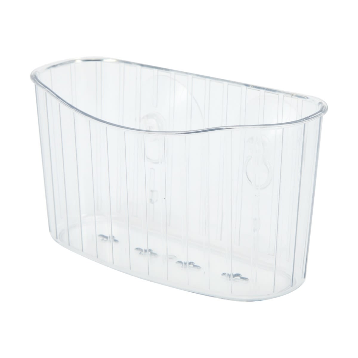 Clear Sink Brush Holder