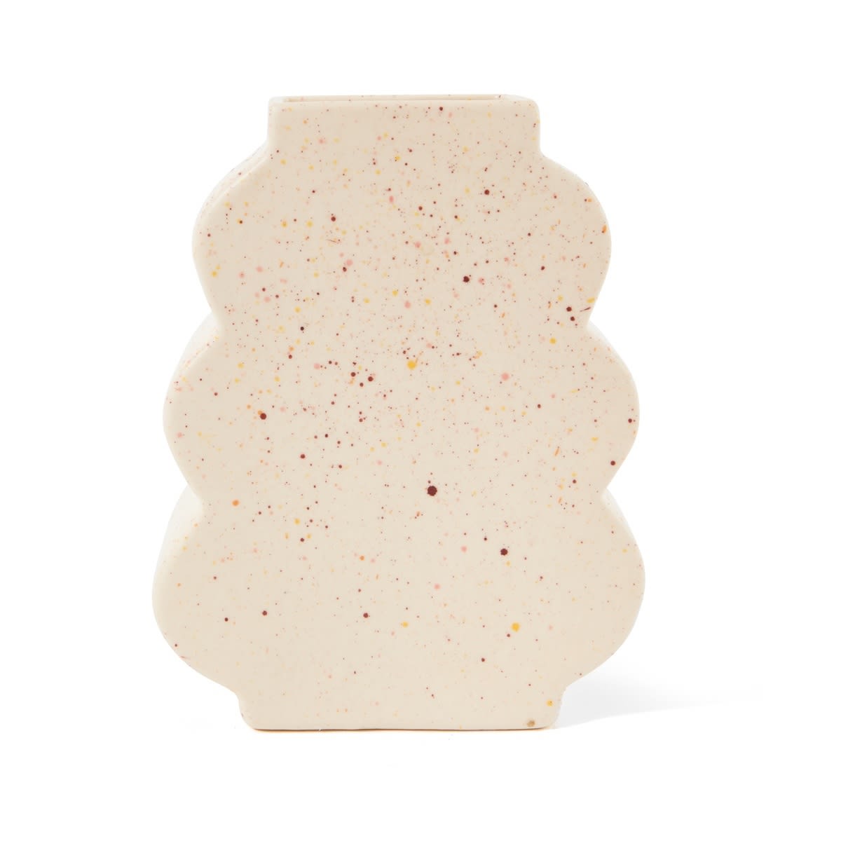 Wavy Ceramic Vase