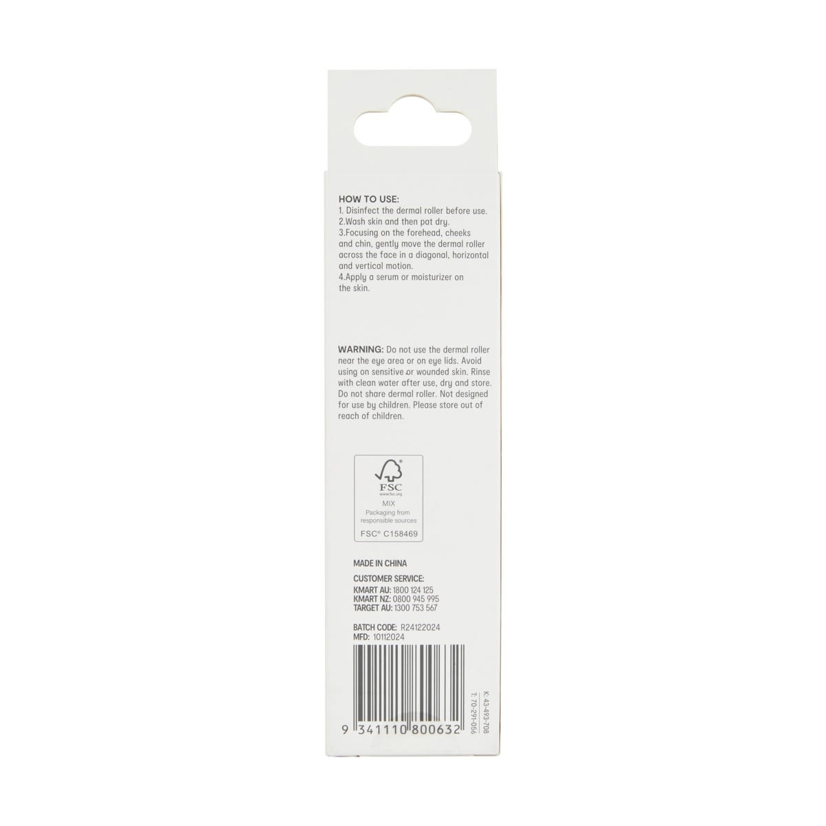 OXX Skincare Dermal Roller - Purple