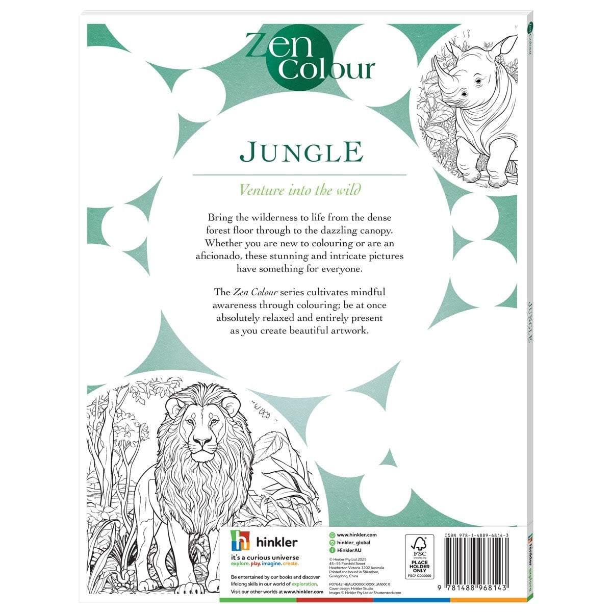 Zen Colour: Jungle - Book