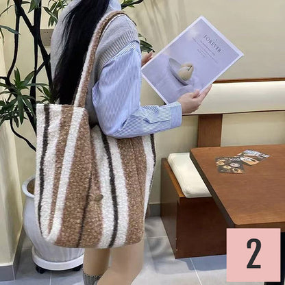 Woolly Tote Bag (2-way reversible bag)