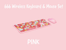 666 Wireless keyboard and Mouse Set