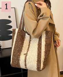 Woolly Tote Bag (2-way reversible bag)