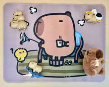Capybara Square Mouse Pad