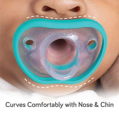Flexy Pacifier 4-Pack Color Teal/Grey Size 0-3 months