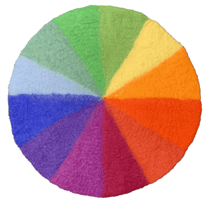 Papoose Felt Goethe Colour Play Mat Playscape 50cm Pretend & Imaginative Play Toys 3yrs+