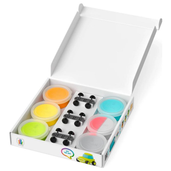 Hey Clay Eco Motors 3 packs Playdough Sensory Toys Art and Craft Gifting Idea Retired 3yrs+