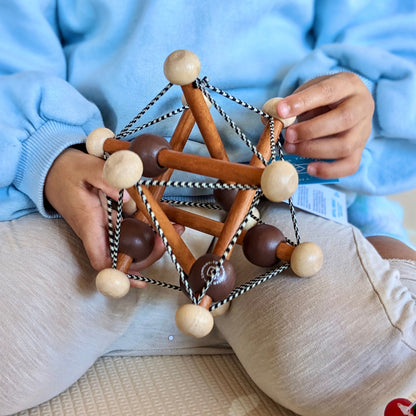 Skwish Artful Teether and Rattle by Manhattan Baby Travel Toys Baby Gifts Idea Best Seller 0m+