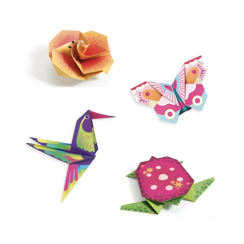 Tropics Origami Travel Toys by Djeco Stationary Art and craft for kids 7yrs+
