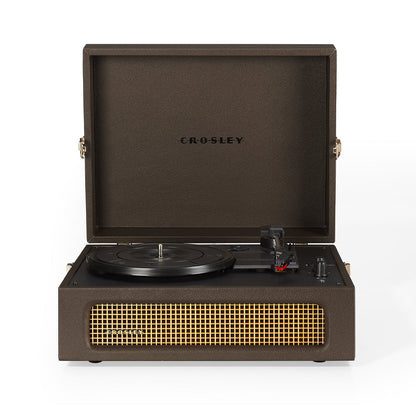Voyager Bluetooth Portable Turntable - Cocoa