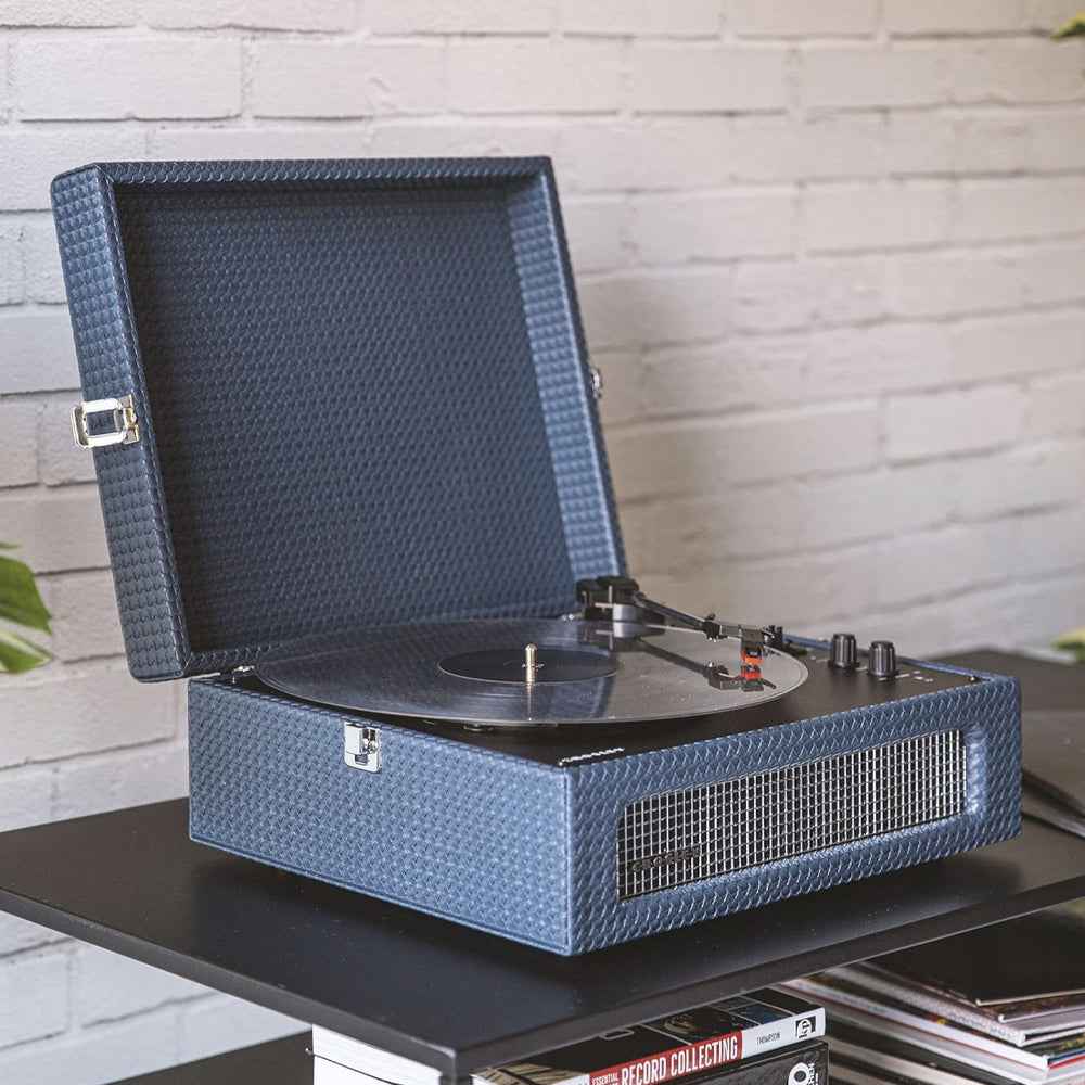 Crosley Voyager Bluetooth Portable Turntable - Navy