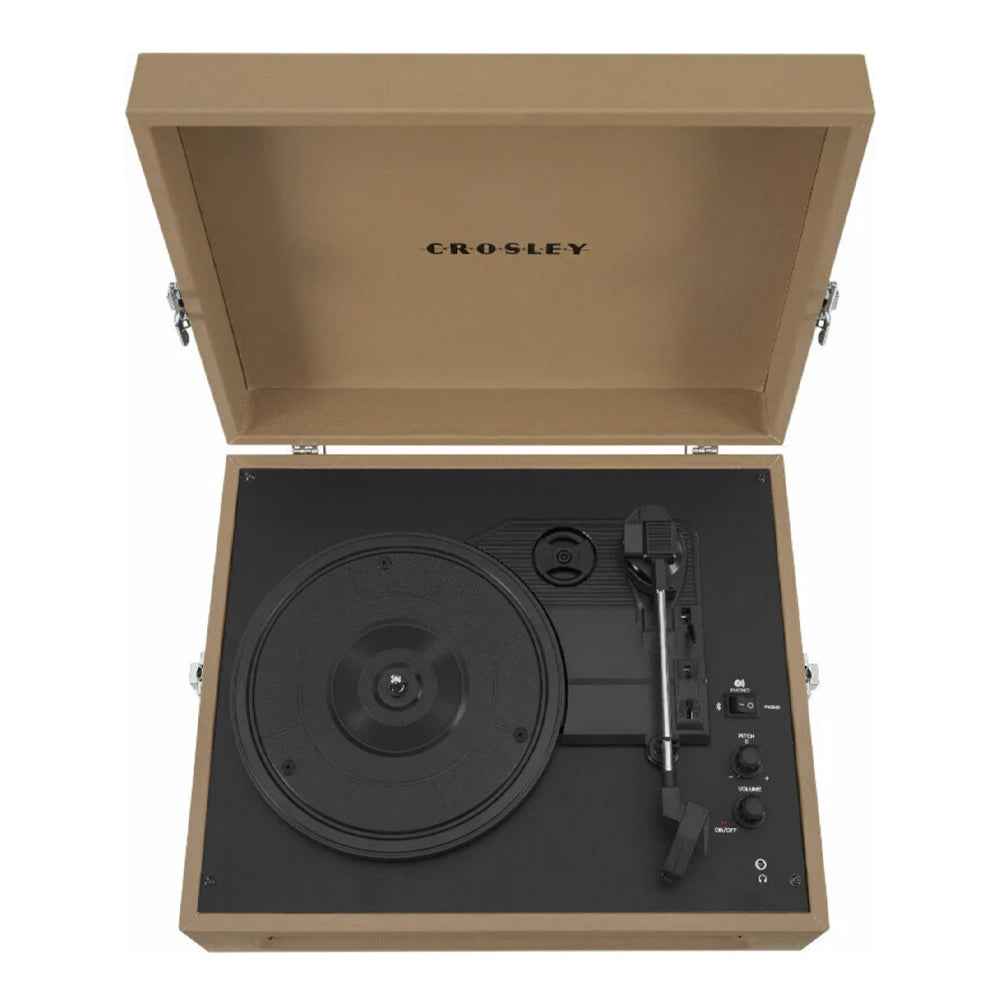 Crosley Voyager Bluetooth Portable Turntable - Tan