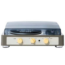 Gadhouse Brad MKII Record Player - Grey + Bundled Majority D40X Bluetooth Speakers