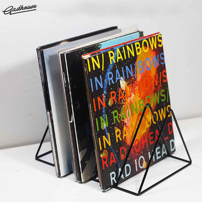 Vinyl Rack (Iron Wire) - Black