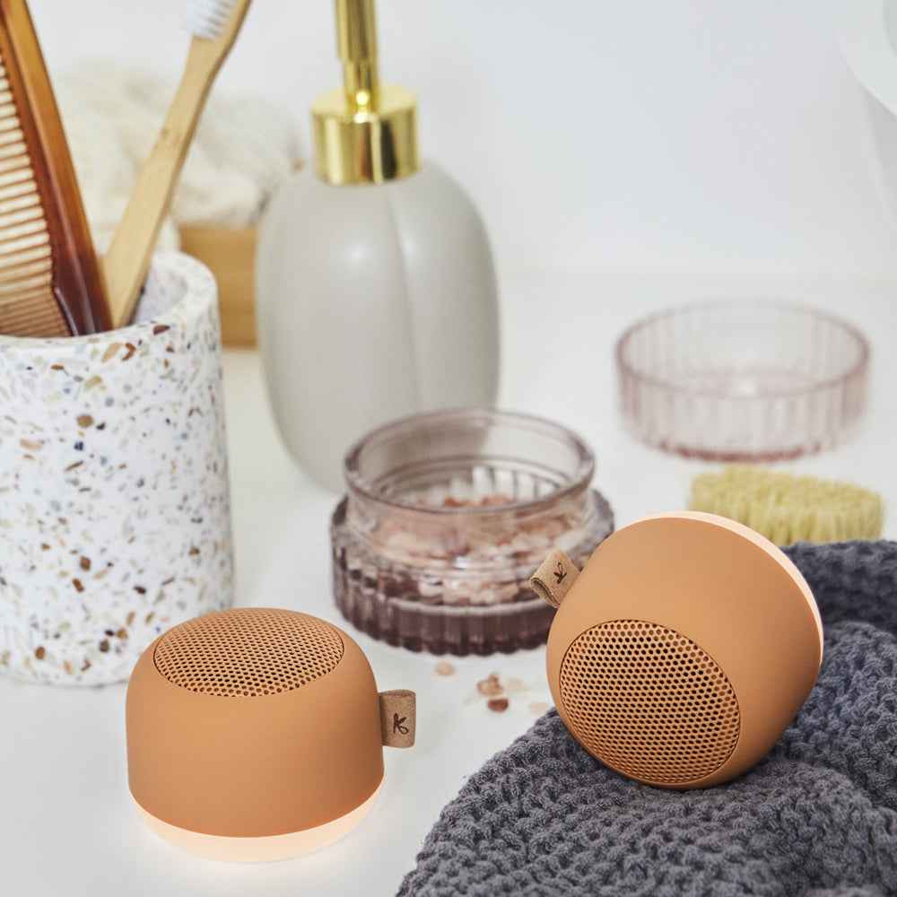 Kreafunk Alight Bluetooth Speaker - Waffle Orange