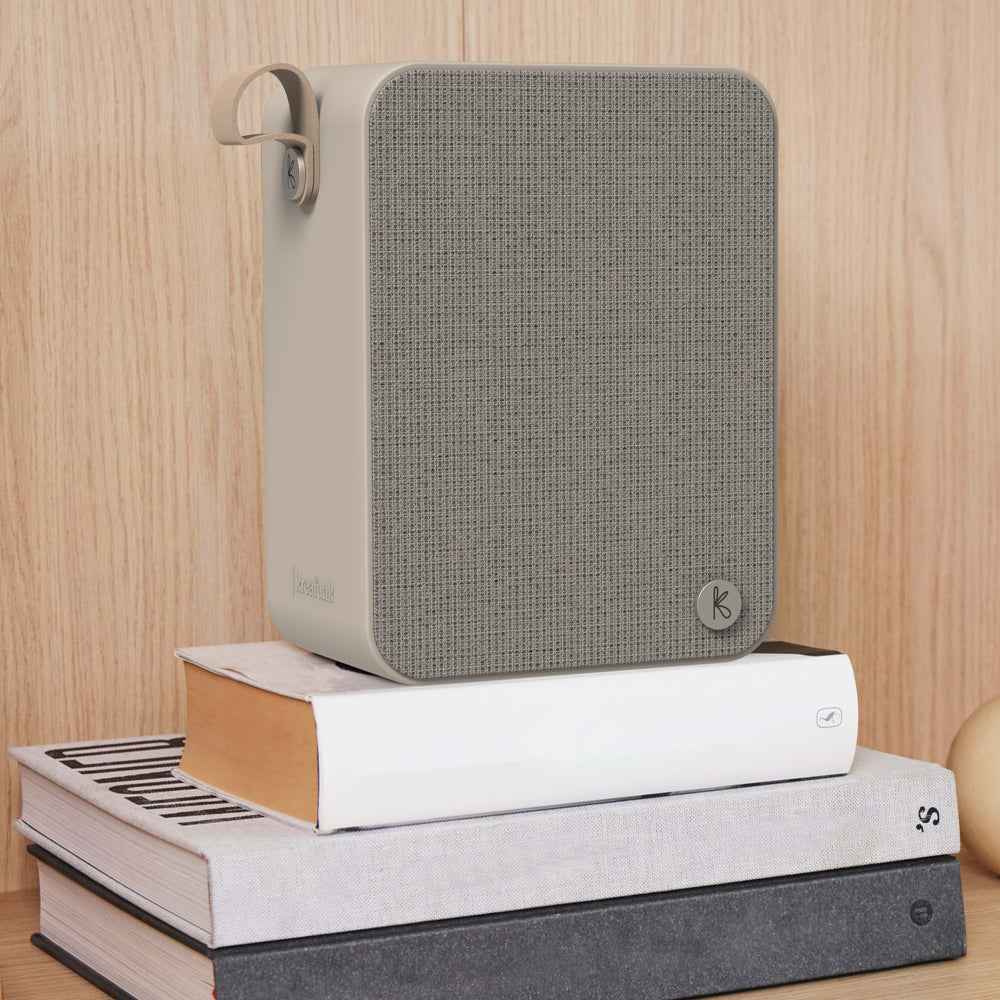 Kreafunk Aboom+ Bluetooth Speaker - Ivory Sand