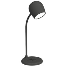Kreafunk Ellie Lamp W/ Qi Charger And Bluetooth Speaker - Black