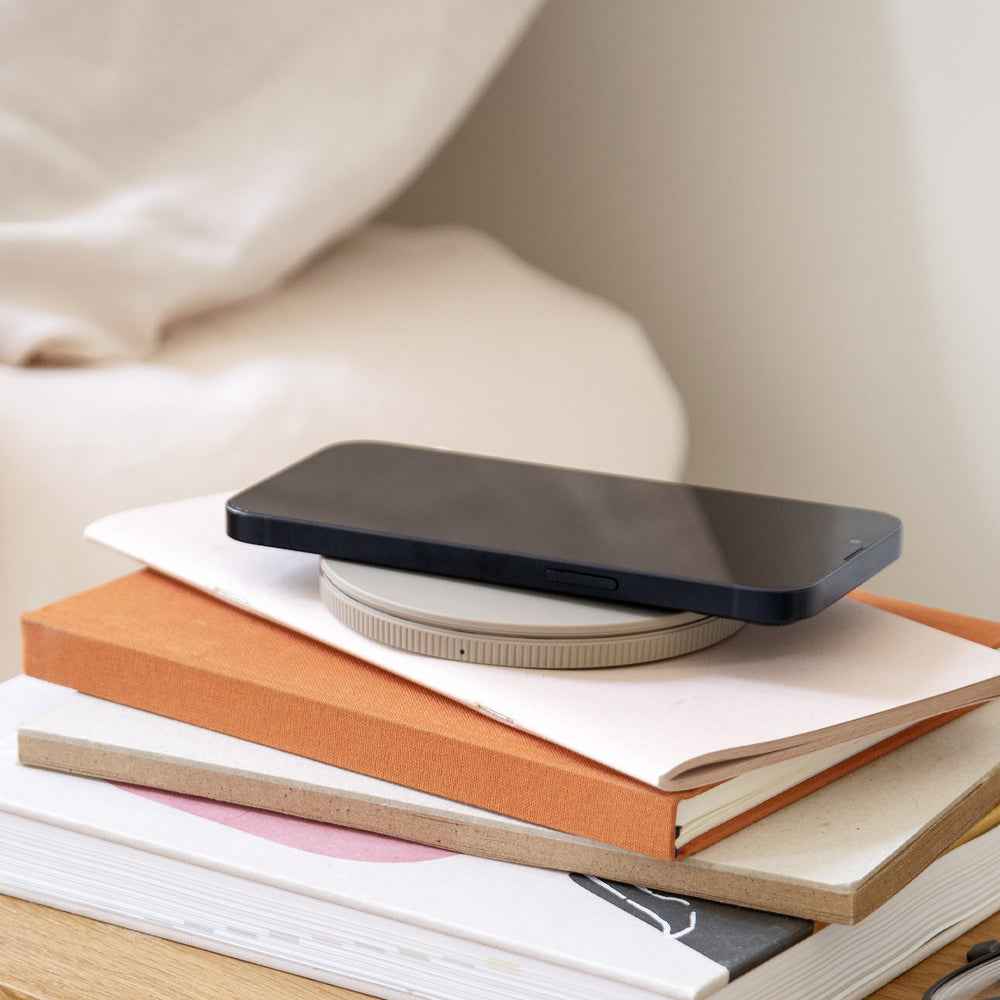 Kreafunk Wicharge 3 Wireless Qi Charger 15W - Ivory Sand
