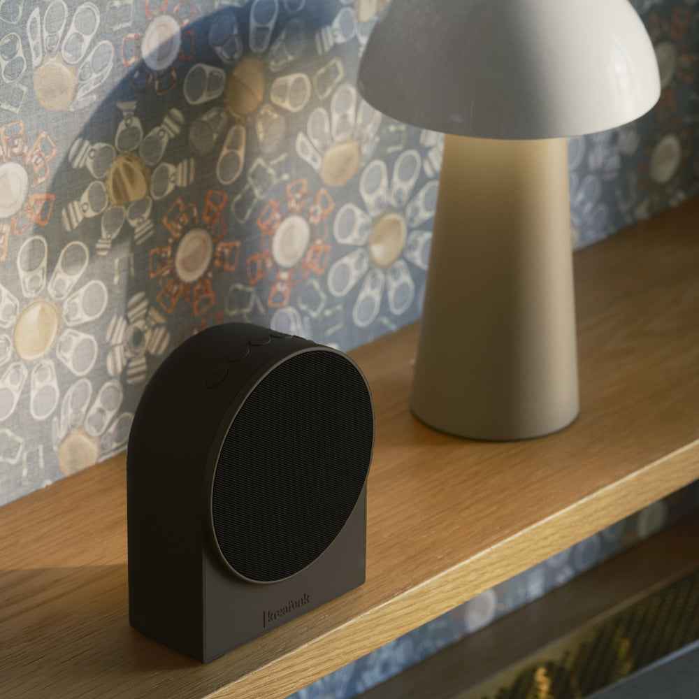 Kreafunk Ivy Alarm Clock W/ Bluetooth Speaker - Black