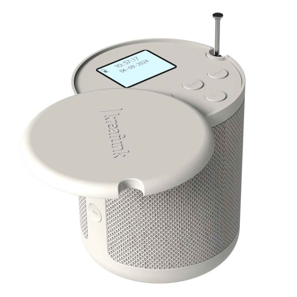 Kreafunk Dabbie Dab+/Fm Radio W/ Bluetooth - Soft White