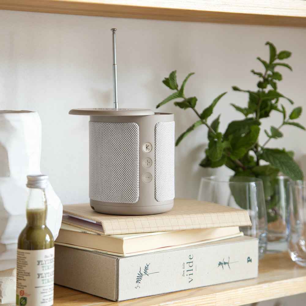 Kreafunk Dabbie Dab+/Fm Radio W/ Bluetooth - Ivory Sand