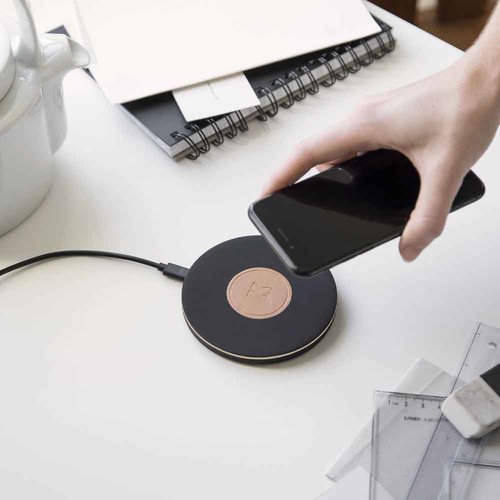 Kreafunk Wicharge 2 Wireless Qi Charger 15W - Black