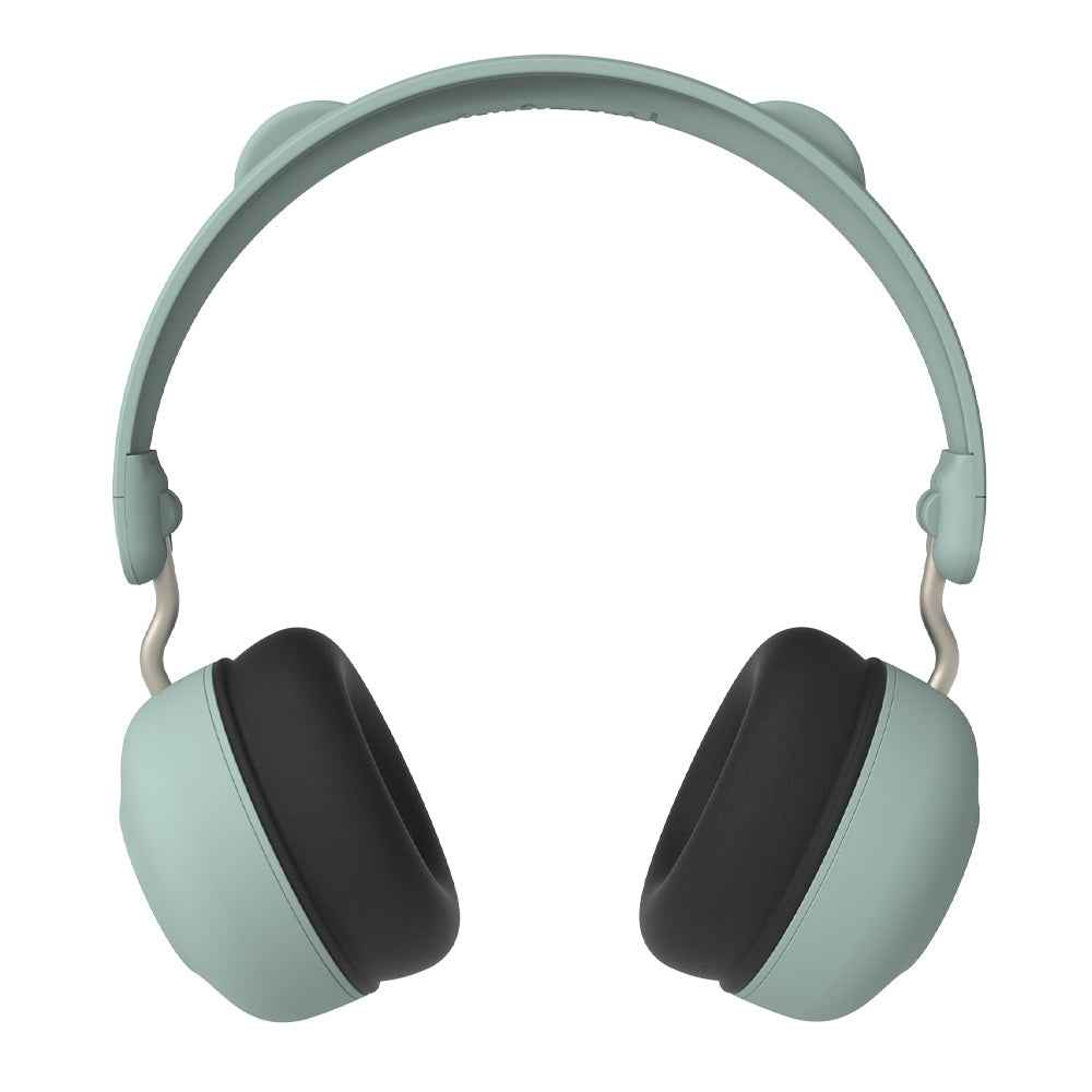 Kreafunk Kids Buzz Junior Bluetooth Headphones - Dusty Green