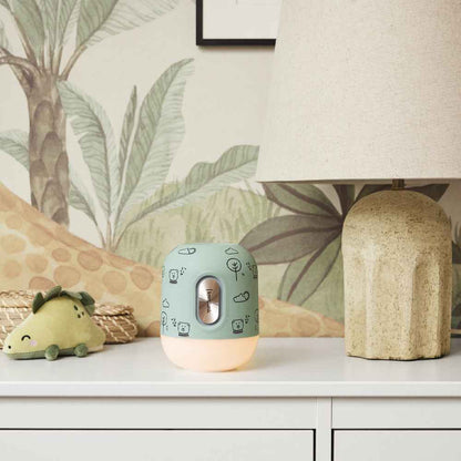 Kreafunk Kids Glowie Bluetooth Speaker W/ Light - Dusty Green