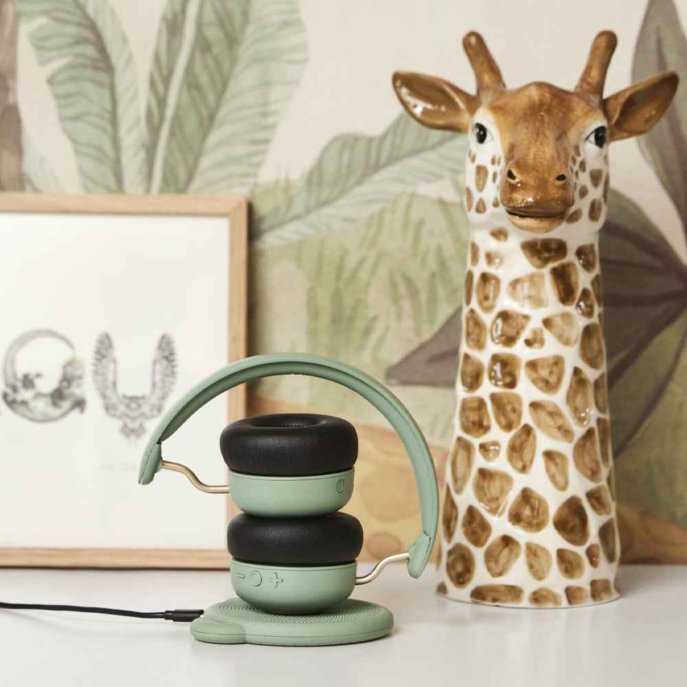 Kreafunk Kids Paddy Wireless Qi Charger 15W - Dusty Green