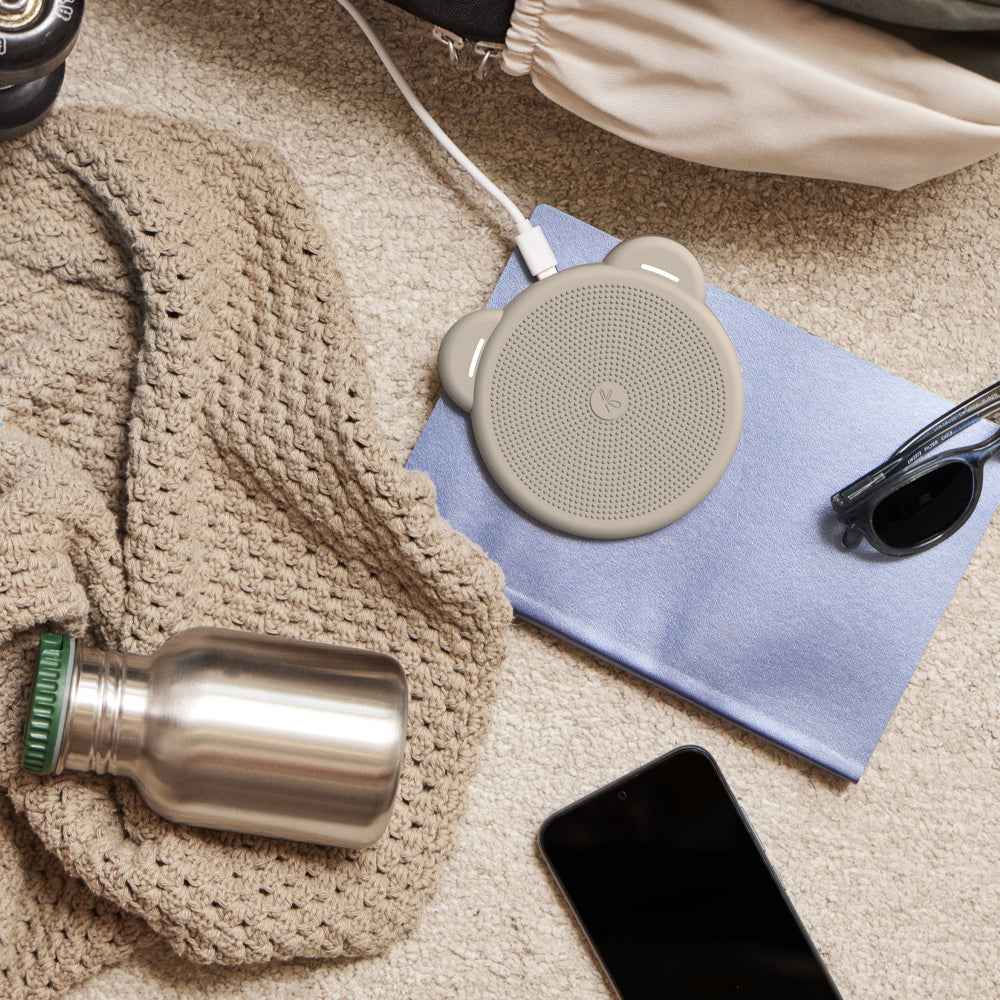 Kreafunk Kids Paddy Wireless Qi Charger 15W - Ivory Sand