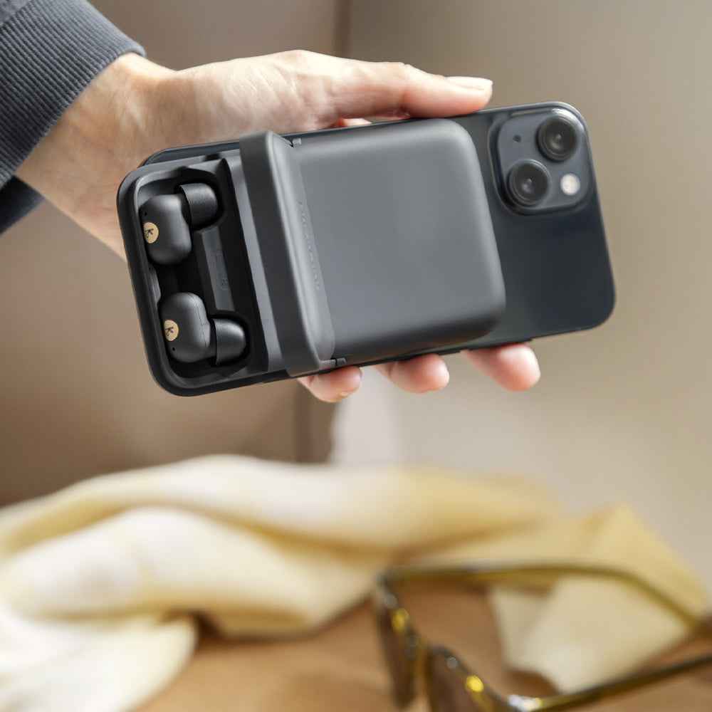 Kreafunk Tocharge Go Powerbank + Earbuds - Black