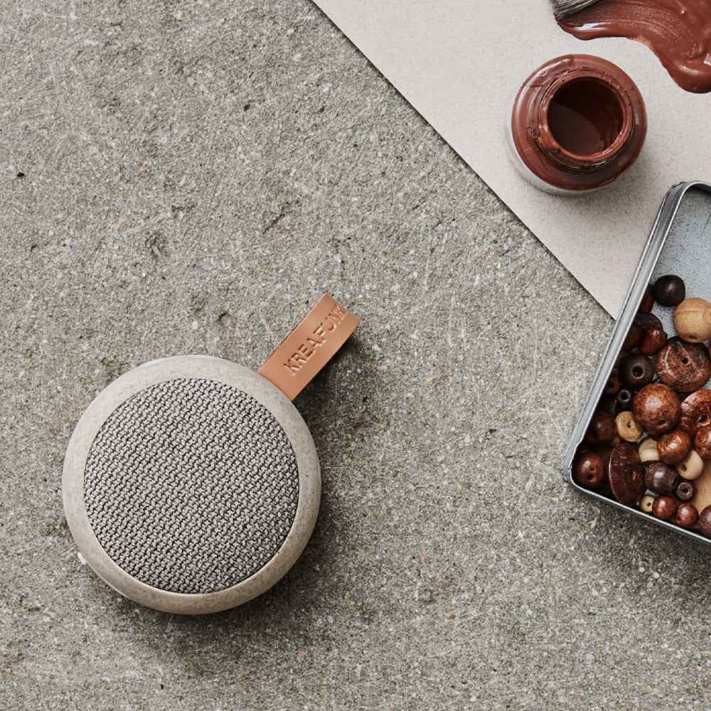 Kreafunk Ago 2 Fabric Bluetooth Speaker - Wheat