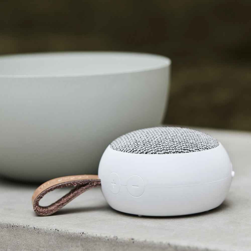 Kreafunk Ago 2 Fabric Bluetooth Speaker - White