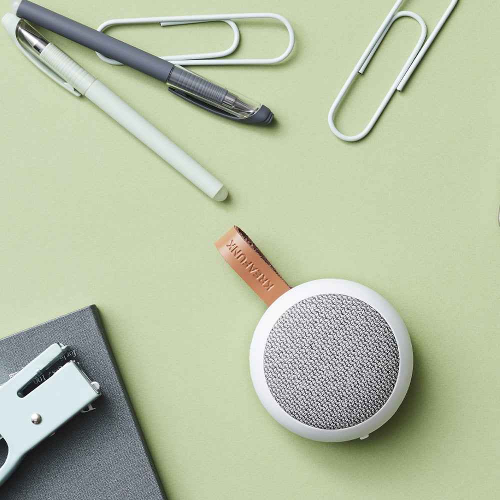 Kreafunk Ago 2 Fabric Bluetooth Speaker - White