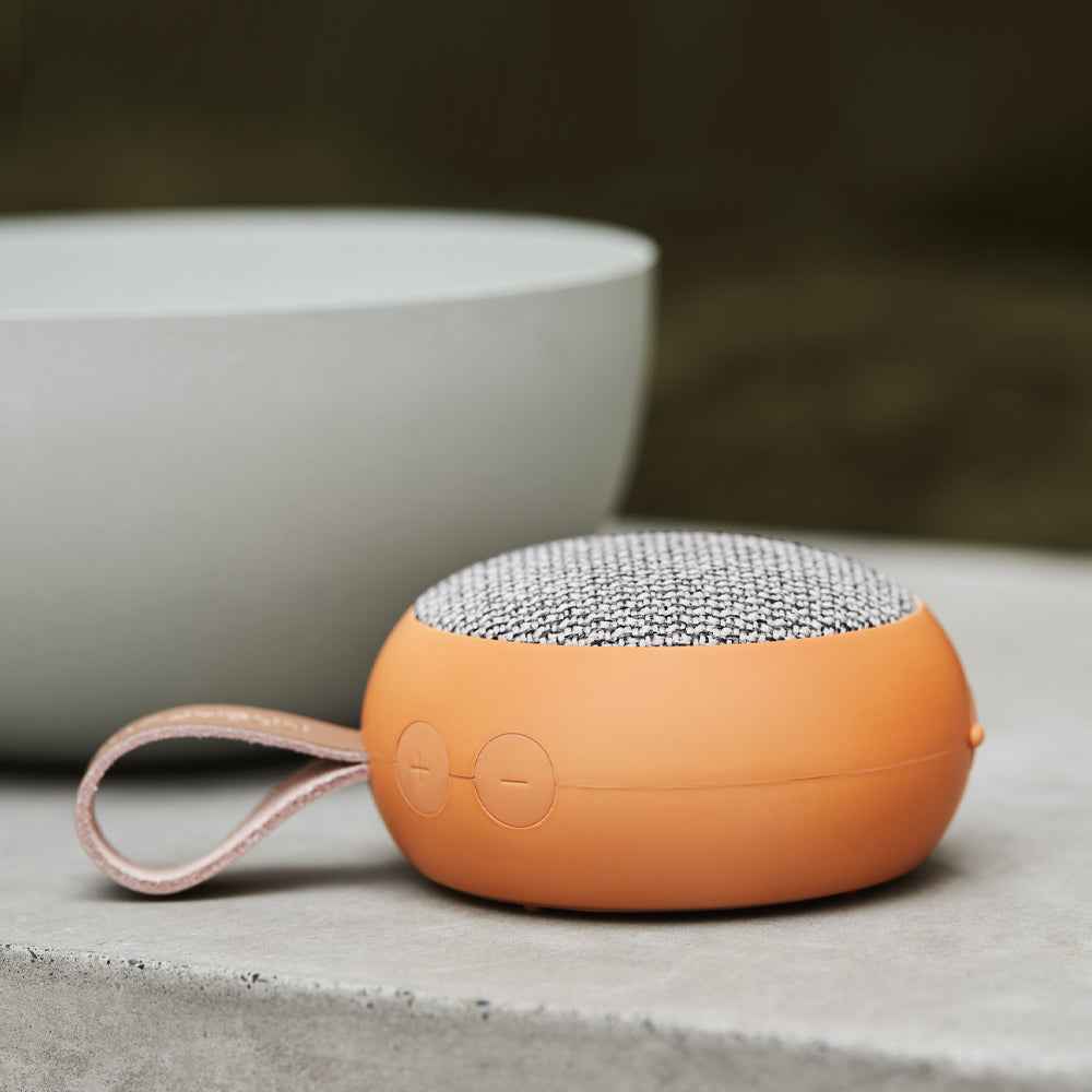 Kreafunk Ago 2 Fabric Bluetooth Speaker - Dusty Orange