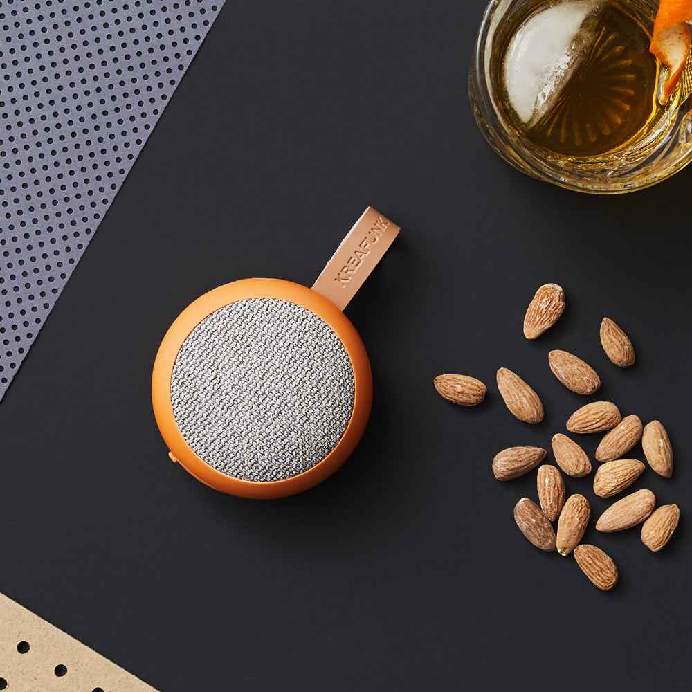 Kreafunk Ago 2 Fabric Bluetooth Speaker - Dusty Orange