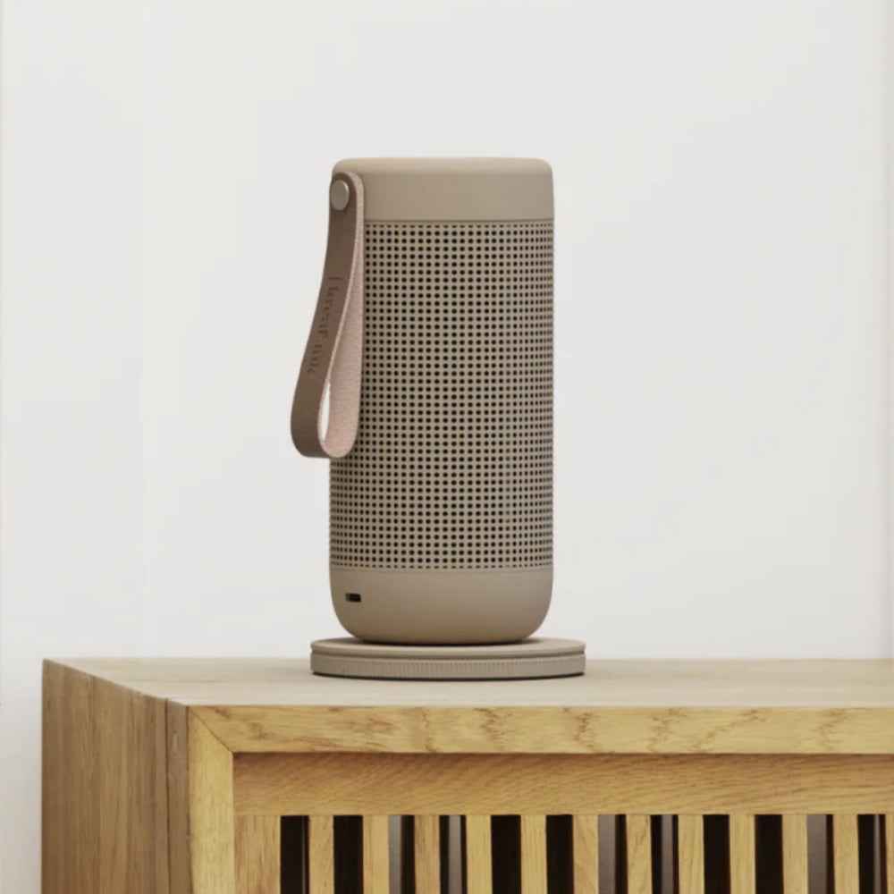 Kreafunk Acoustic Bluetooth Speaker - New Ivory Sand