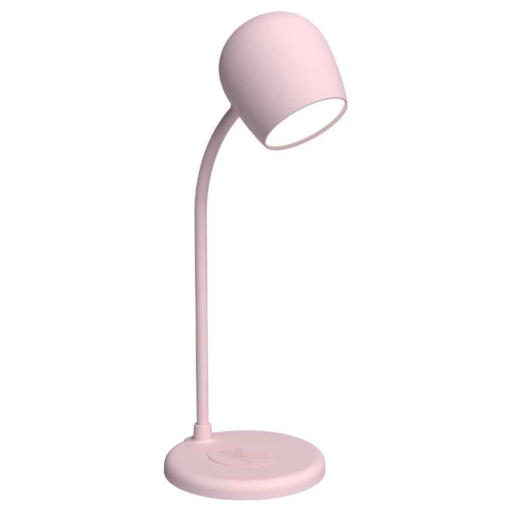 Kreafunk Ellie Lamp W/ Qi Charger And Bluetooth Speaker - Dusty Rose