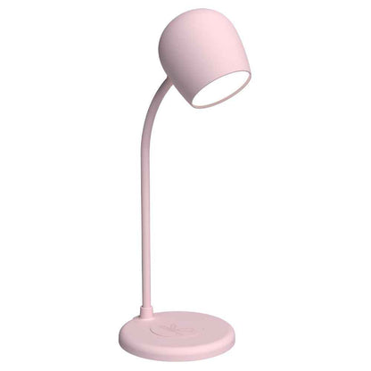 Kreafunk Ellie Lamp W/ Qi Charger And Bluetooth Speaker - Dusty Rose