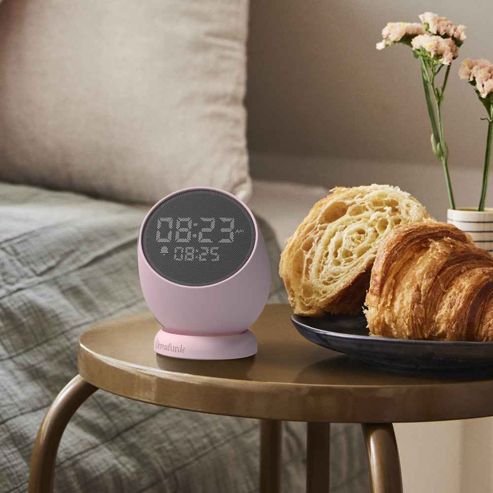 Kreafunk Bell Alarm Clock - Dusty Rose