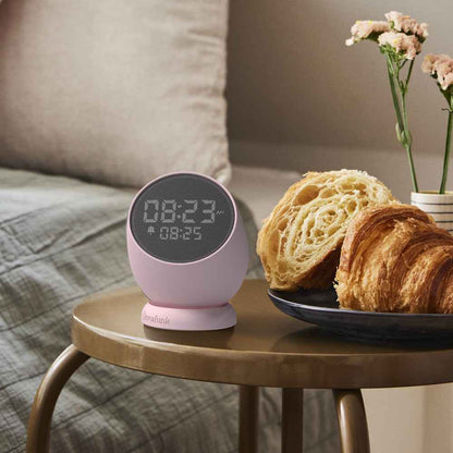 Kreafunk Bell Alarm Clock - Dusty Rose